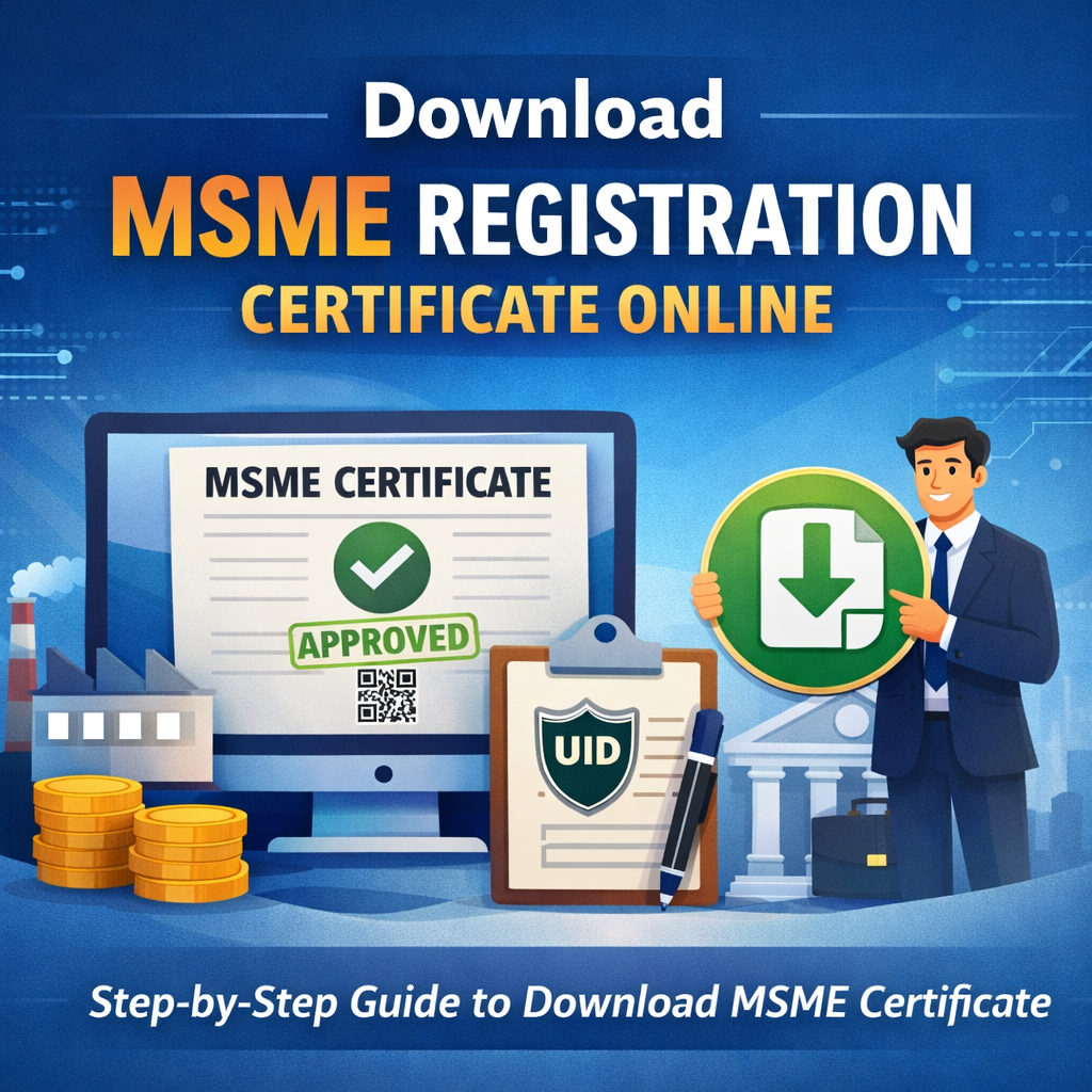 Download MSME Registration Certificate