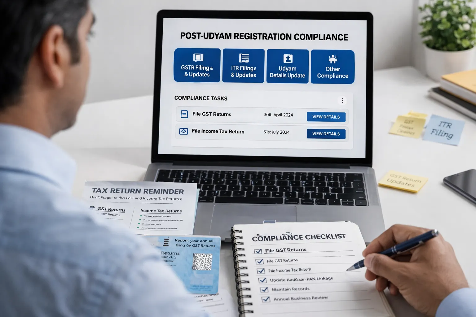 Compliance requirements for companies in India under Udyam registration