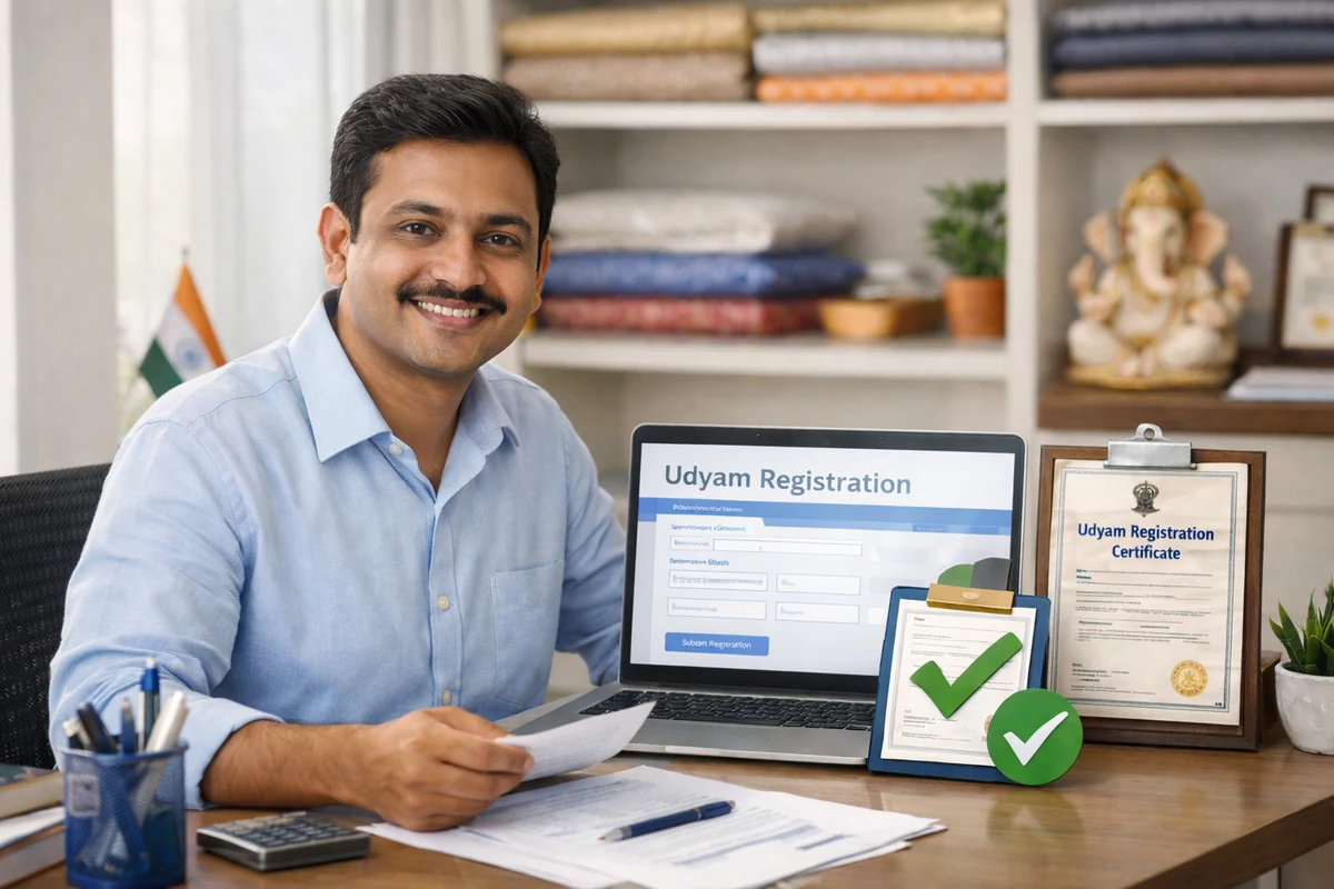 Udyam registration support for small business owners in India