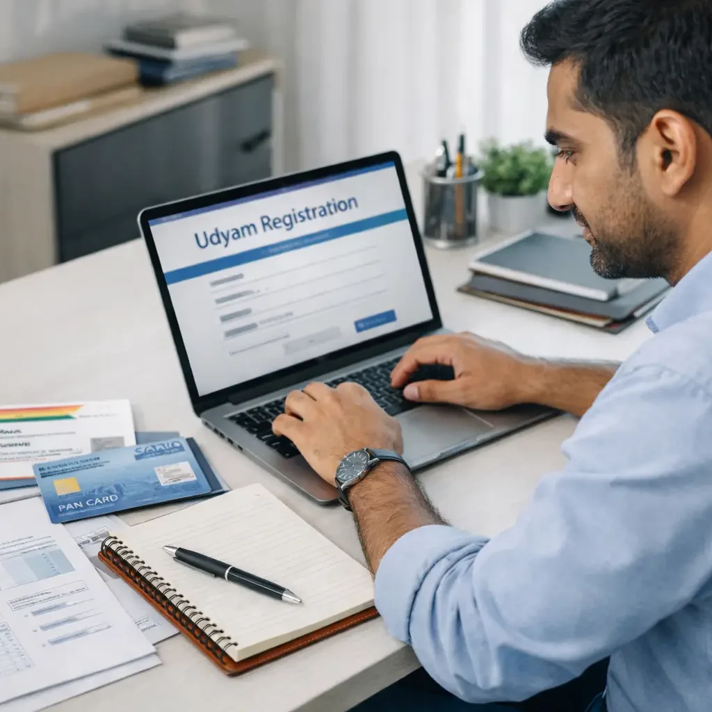 Udyam registration requirements for MSME business in India