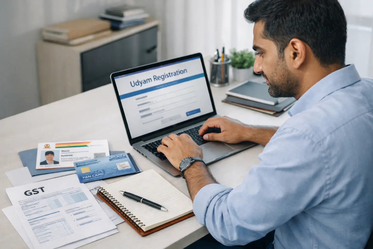 Udyam registration requirements for MSME business in India